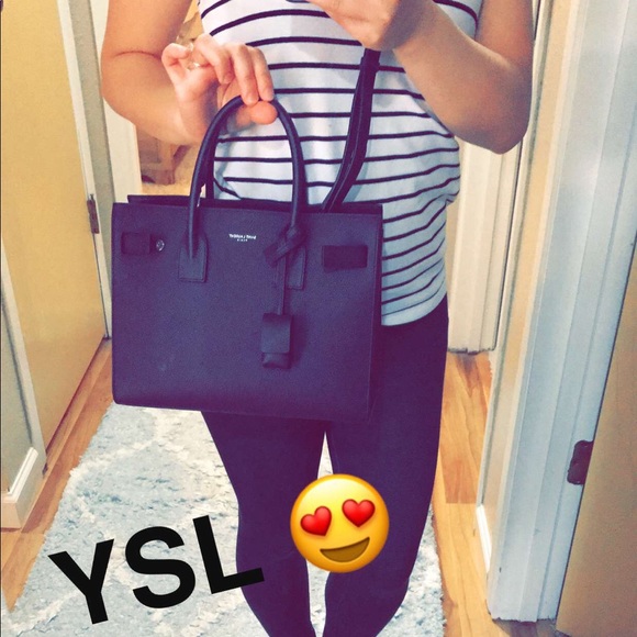 Saint Laurent Handbags - Saint Laurent Classic Baby Sac De Jour
